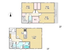 4号棟間取り図■日野市万願寺4　新築一戸建て■