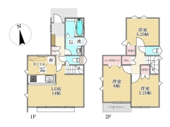 間取り■日野市大坂上3　新築一戸建て■