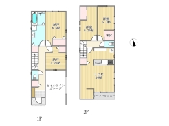 1号棟間取り図■府中市若松町2　新築一戸建て■