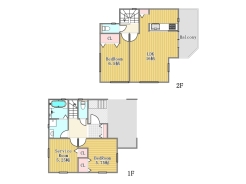 2号棟間取り図■多摩市和田　新築一戸建て■