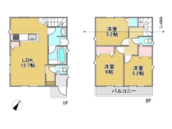 間取り■府中市分梅町3　新築一戸建て■
