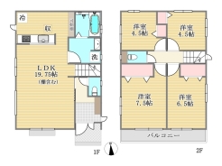 間取り■立川市柴崎町5　新築一戸建て■