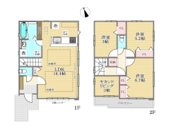 間取り図■調布市上石原3　新築一戸建て■