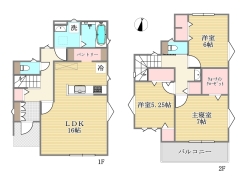 8号棟間取り■立川市富士見町3　新築一戸建て■