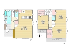 11号棟間取り■立川市富士見町3　新築一戸建て■