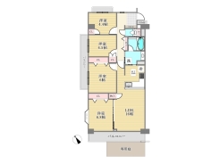 間取り図■多摩市中沢1　中古マンション■