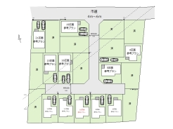 10区画■府中市天神町2　建築条件付き売地■