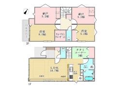 間取り■日野市多摩平6　新築一戸建て■