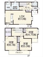 間取り■日野市新町2　分譲住宅■