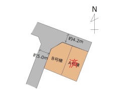 区画図■国立市青柳3　新築一戸建て■