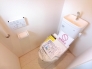 シンプルな機能を搭載したトイレ。家族みんなが使う場所だからこそ清潔にこだわりたいですね。
■立川市西砂町5　新築一戸建て■